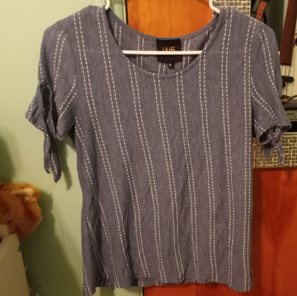Striped Blue Shirt